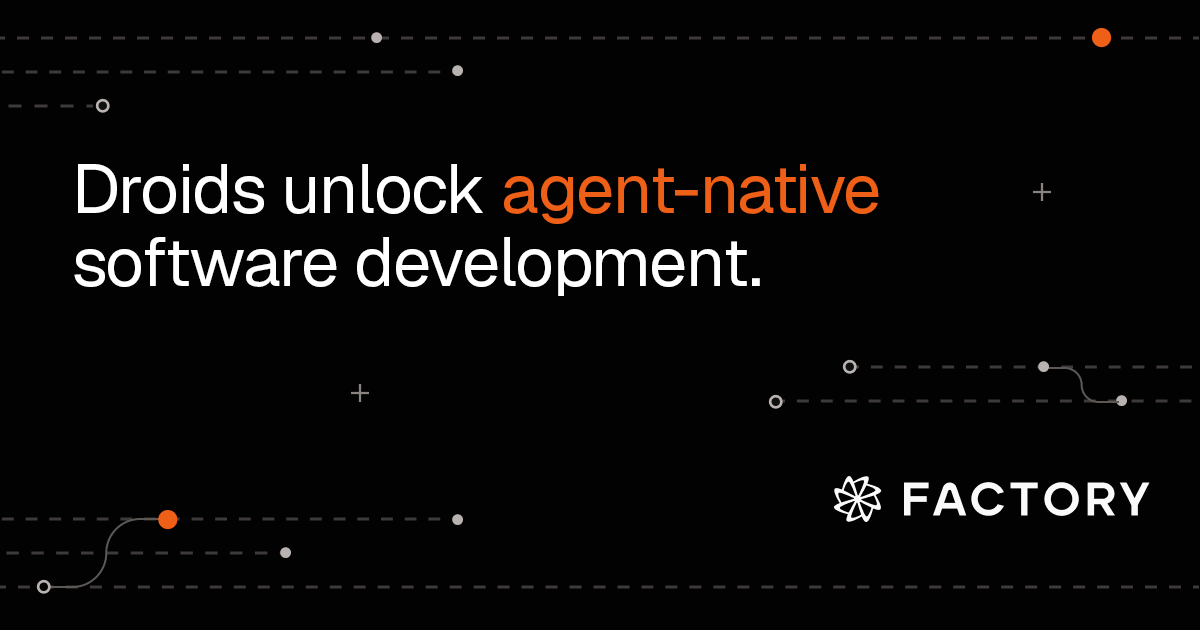 Factory | Agent-Native Software Development