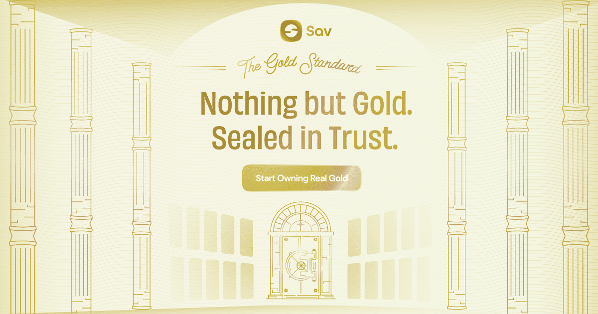 Sav Gold | The Smartest Way to Own Gold in the UAE